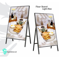 stand floor light box