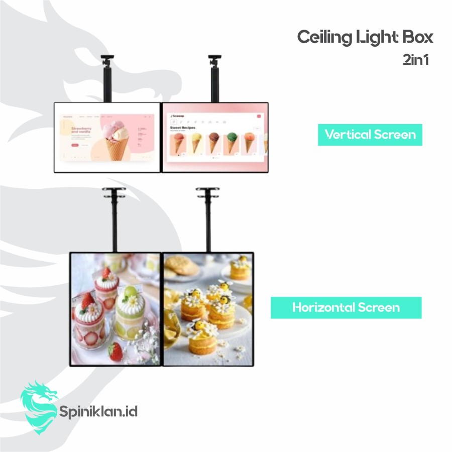 celing light box slim